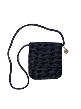 The Sak Navy Blue Crochet Crossbody Bag